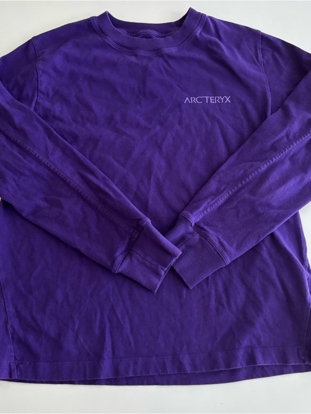 Arc'teryx Women's Purple Crewneck Tee